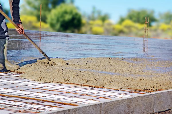 Cement Slab Laying in Plainfield