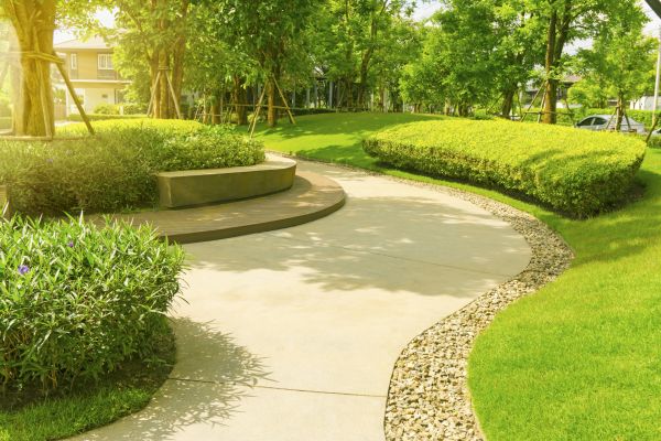 Cement Walkway Installation in Plainfield