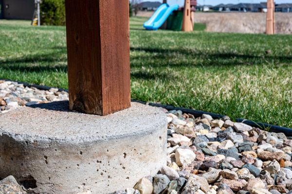Deck Footing Installation in Plainfield