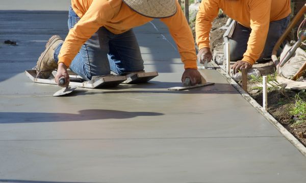 Cement Pad Construction in Plainfield