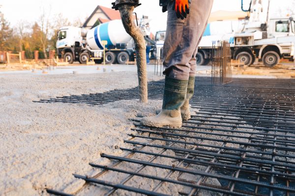Poured Foundation Installation in Plainfield