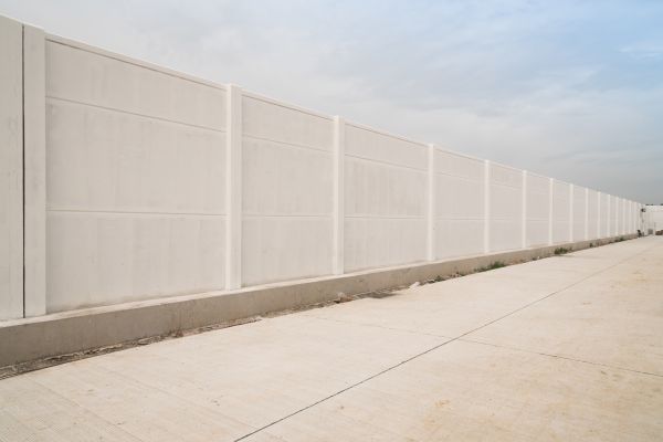 Concrete Fence Construction in Plainfield