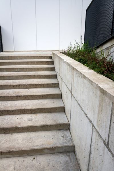 Cement Stair Installation in Plainfield