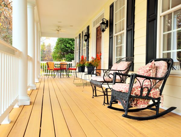 Front Porch Renovation in Plainfield