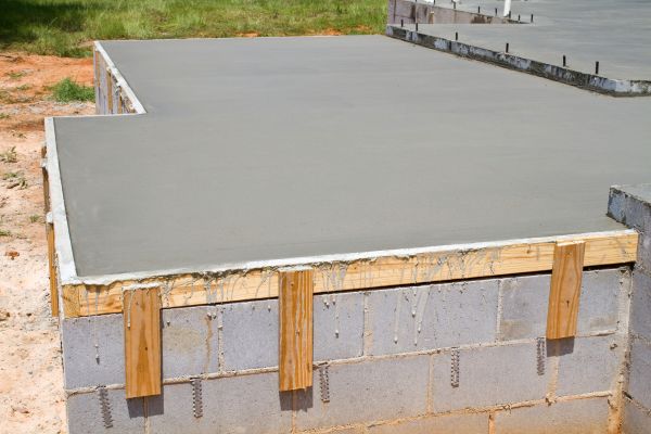 Concrete Slab Installation in Plainfield