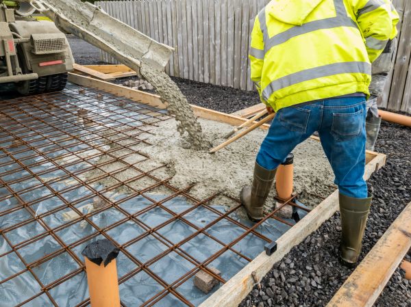 Basement Slab Pouring in Plainfield