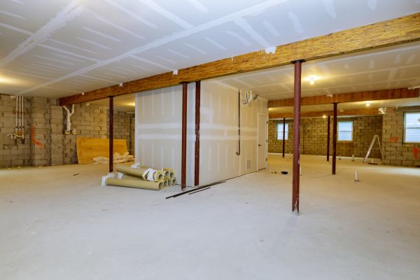 Basement Slab Installation in Plainfield