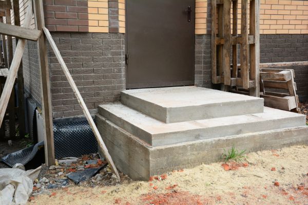 Cement Steps Construction in Plainfield