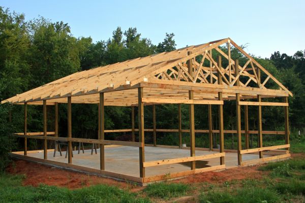 Barn Pad Installation in Plainfield