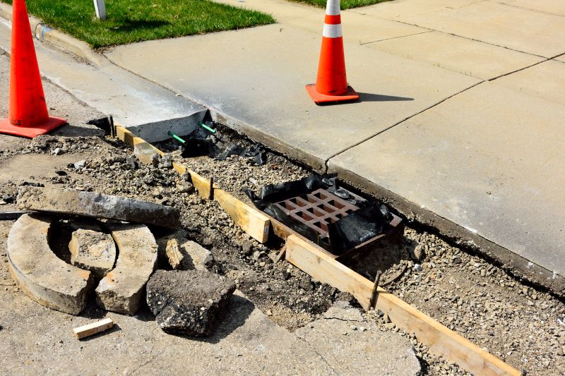 Sidewalk Construction